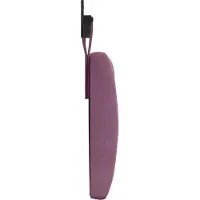 vidaXL Hangend hoofdbord Met LED-verlichting Paars Fluweel