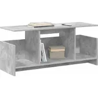 vidaXL TV Stand 102 x 35 x 45 cm Beton Grijs Bewerkt hout
