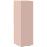 vidaXL Bestandkast met lade Roze 44 x 50 x 139 cm Koudgewalst Staal