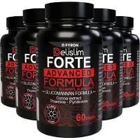 Fyron Group B.V. Delislim Forte - 300 Capsules (5 x 60 Capsules) - Pack of 5