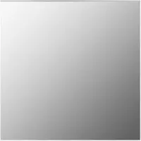 vidaXL Wandspiegels vierkant glas 7 st