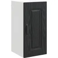 vidaXL Vaatwasserpaneel Kalmar Zwart Eiken 30 x 31 x 60 cm