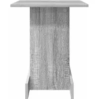vidaXL Bijzettafel Grijs Sonoma 44,5 x 45 x 55 cm Bewerkt hout