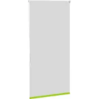 vidaXL Rolgordijn verduisterend 85x130cm stofbreedte 80,7 cm polyester