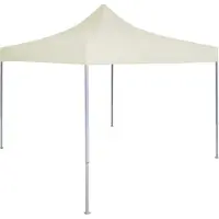 vidaXL Partytent Crème 200 x 200 x 315 cm Oxford Stof