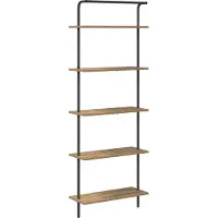 vidaXL Boekenplank 5-laags 60 x 24 x 168 cm Bewerkt hout Artisan Eiken