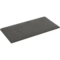 vidaXL Wand Hoofdbord 12 st Donkergrijs Fluweel