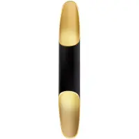 Deko-light Apodis 500 Apodis 500 Wandopbouwarmatuur LED vast ingebouwd Energielabel: G (A - G) 10.80 W LED Goud