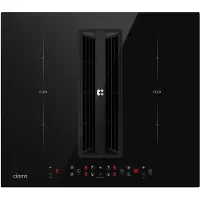 CIARRA One Compact - 59 cm Inbouw Inductiekookplaat met Afzuiging en Plasma Filter - Alles in Een! - 2 flex zones