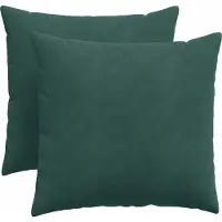 vidaXL Zitkussens 2 pcs Donkergroen 50 x 50 cm Corduroy stof