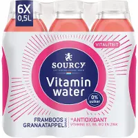 Sourcy Framboos Granaatappel Smaak Water - 0.5 L