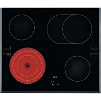 AEG HE604070FB zwarte inbouwinductiekookplaat, 4 zones