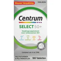 Centrum Select 50+ Multivitaminen Tabletten 180 Stuks