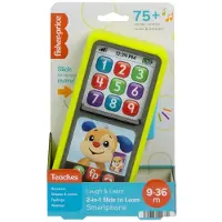 Fisher-Price 2-in-1 Baby-lach &amp; Leer-schuif Om Te Leren-smartphone Speelgoed