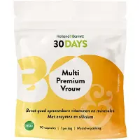 Holland & Barrett 2+1 gratis | 30DAYS Multi Premium Vrouw – 30 capsules