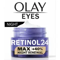 Olay Retinol 24 MAX* - Nacht Oogcrème - 24u MAX* Hydratatie - Parfumvrij
