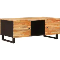vidaXL Salontafel Bruin 100 x 54 x 40 cm Massief Mango Hout