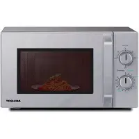 Toshiba MW2-MG20PF(SL) magnetron, 20 liter, 800 W, 5 vermogensstanden, zilver