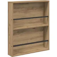 vidaXL Tijdschriftenrek Artisan Eiken 60 x 12 x 70 cm Bewerkt hout