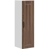 vidaXL Wandkast LUCCA Bruin eiken 30 x 31 x 100 cm Bewerkt hout