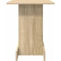 vidaXL Bijzettafel Sonoma Eik 44,5 x 45 x 55 cm Bewerkt hout