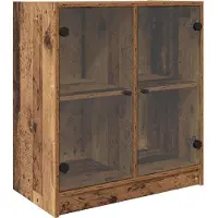 vidaXL Bijzetkast Oud Hout 68 x 37 x 75,5 cm Bewerkt hout
