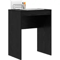 vidaXL Bureau, zwart, eikenlook, 60 x 40 x 76 cm