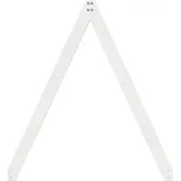 vidaXL Kinderbedhuisje 209x85,5x88 cm massief grenenhout wit