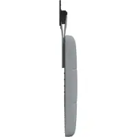 vidaXL Hangend hoofdbord Lichtgrijs Stof