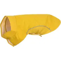 vidaXL Hondenregenjas met reflecterende strips polyester geel M