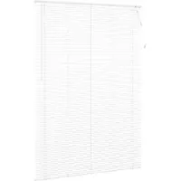 vidaXL Venetiaanse jaloezie Wit 213 x 150 cm 25 mm PVC