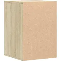 vidaXL Ladekast 40x41x58 cm bewerkt hout sonoma eikenkleurig