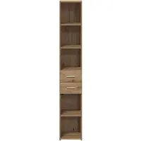 vidaXL Boekenkast Artisan Eiken 30 x 42,4 x 185,2 cm