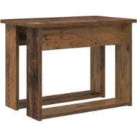 vidaXL Koffietafel Set 2 st Oudhout 50 x 52 x 42 cm Bewerkt hout