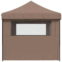 vidaXL Partytent Bruin 292 x 440 x 315 cm Oxford Stof