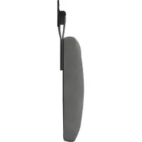 vidaXL Hangend hoofdbord Donkergrijs Fluweel