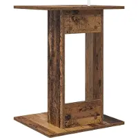 vidaXL Bijzettafel Oudhout 45 x 40 x 62,5 cm Bewerkt hout