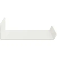 vidaXL Zwevende plank Wandgemonteerd 3 pcs Wit 40 x 9 x 2,5 cm Staal