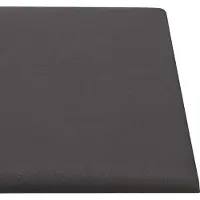 vidaXL Wand Hoofdbord 12 st 90 x 15 cm Grijs Stof