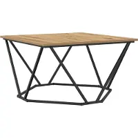 vidaXL Salontafel Artisan Eiken 80 x 80 x 45 cm