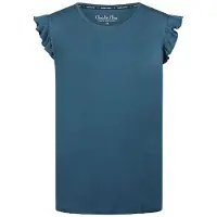 Charlie Choe Slaapshirt Amalfi Coast | Maat: XS | Kleur: Marine Blauw