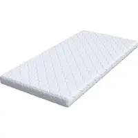 vidaXL Matras Wit 90 x 190 cm Jacquard stof