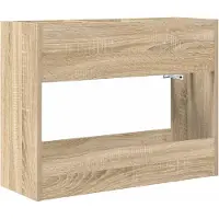vidaXL Opslaghaak & Rek Sonoma Eik 65 x 24 x 50 cm Bewerkt hout