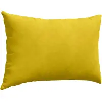vidaXL Zitkussens 2 pcs Geel 60 x 40 cm Corduroy stof