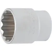 Bgs Steckschlüssel-Einsatz Zwölfkant Antrieb Innenvierkant 20 mm (3/4") SW 36 mm
