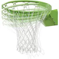 Exit basketbal dunkring met net - groen