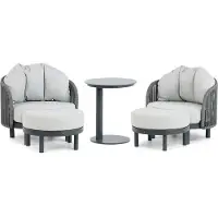 Santika Furniture Santika Nanda bistroset 5-delig