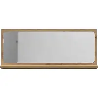 vidaXL Spiegelplank artisanaal eikenkleurig 90 x 10,5 x 37 cm