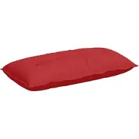 vidaXL Rugkussen Rood 200 x 19 x 50 cm Stof