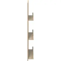 vidaXL Tijdschriftenrek Sonoma Eik 51 x 11 x 102 cm Bewerkt hout